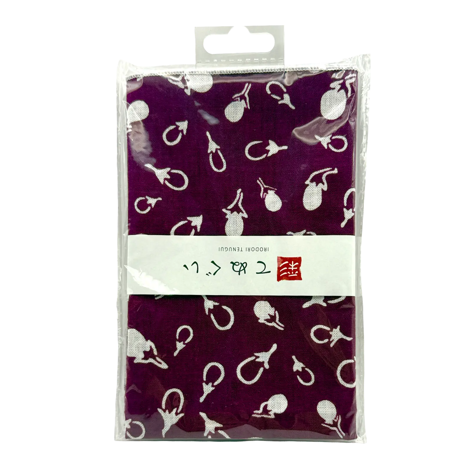 Komesichi Irodori Tenugui White Eggplant
