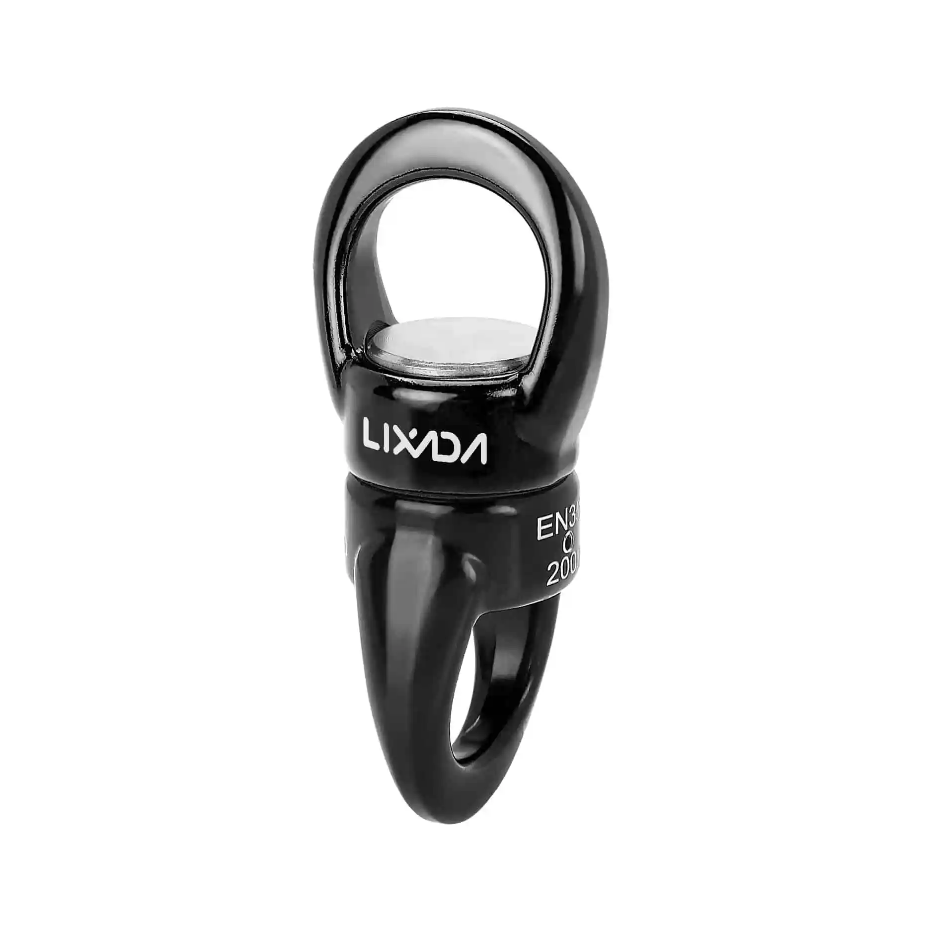 Lixada Swivel i aluminium med 360 graders rotation og 30 kN brudstyrke.