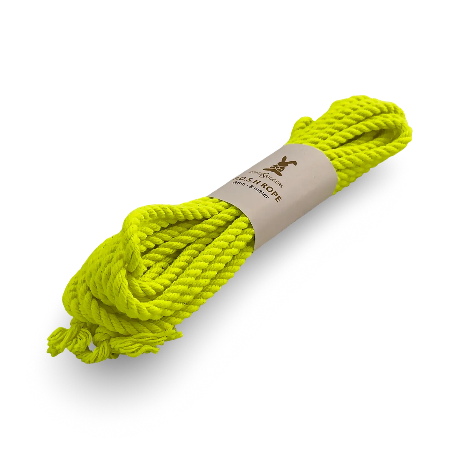 Fluorescerende Gul POSH Reb 6mm